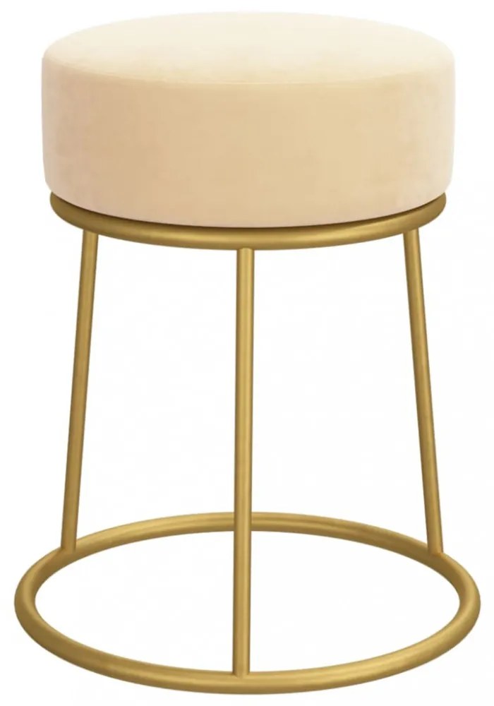 barackszínű kerek bársonyülőke