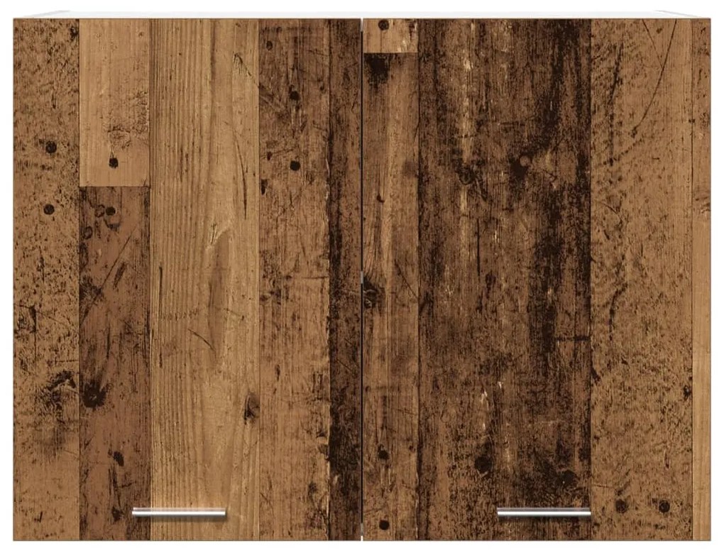 “Lyon” antik fa színű szerelt fa függőszekrény 80 x 31 x 60 cm