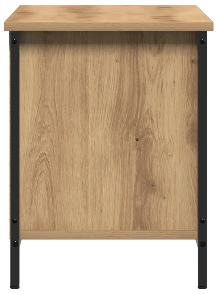 TV állvány Tölgyfa MDF, Fém 102 x 35 x 45 cm TV állvány