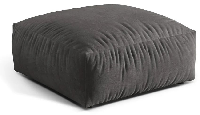 Szürke bársony moduláris lábtartó Martina – Micadoni