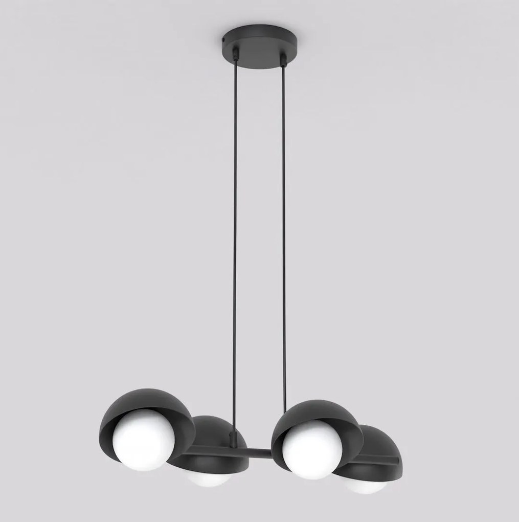 Emibig modern függeszték boom fehér fekete emi1589/4