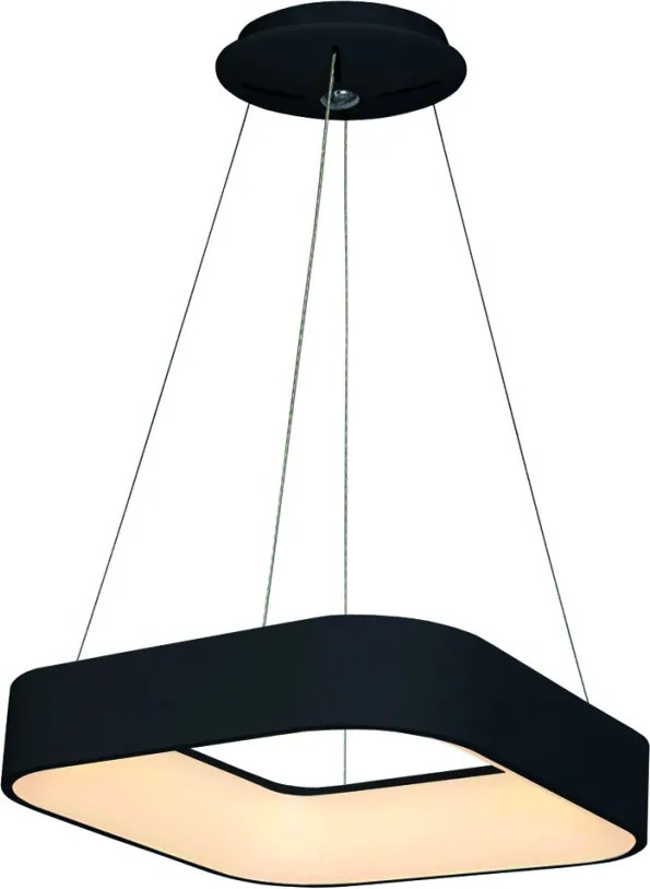 MILAGRO ML570 ASTRO Modern Led Függesztett Lámpa Fekete LED IP20