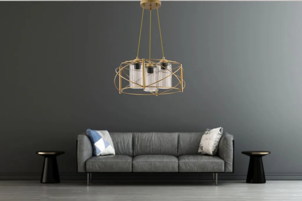 Dratkruh Glass - Gold, Grey