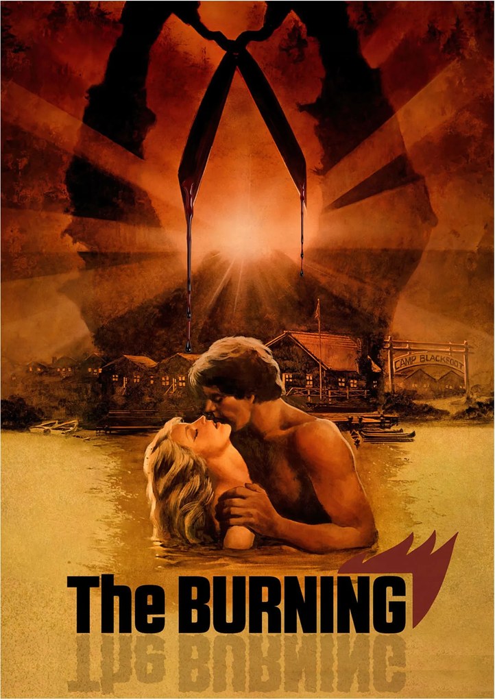 The Burning poszter 1981 Gyújtogatás