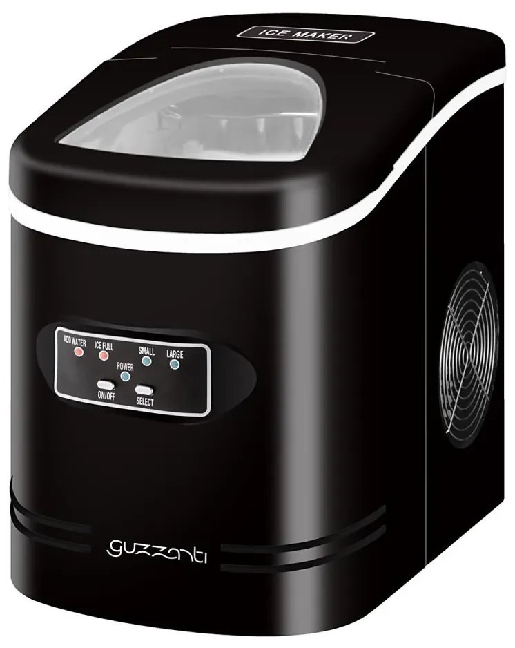 Guzzanti GZ122 - 100W/230V jégkészítő, fekete