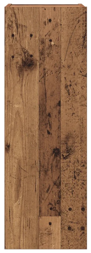 TV Szekrény Szett 6 pcs Régi fa 200 x 30 x 150 cm Faanyag