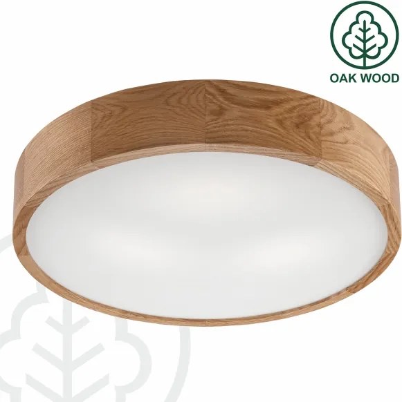 BRILAGI - LED RGBW Dimmelhető mennyezeti lámpa CARVALHO 3xE27/12W/230V tölgy átm. 47,5