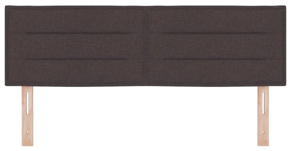 Fejtámla Vonal Design Sötétbarna 160 cm Szövet