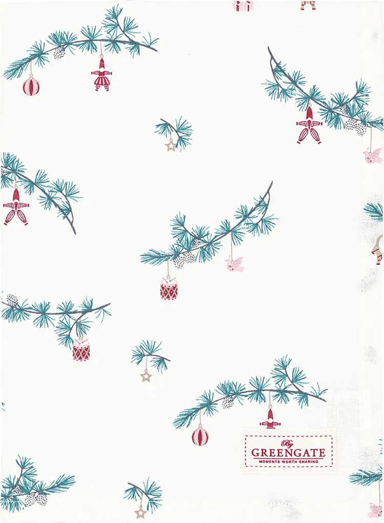 Konyhai törlőkendő Juana White, Green Gate