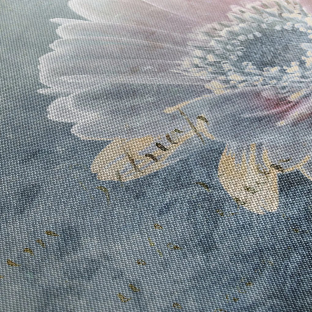 Kép - téli virág (120x50 cm)