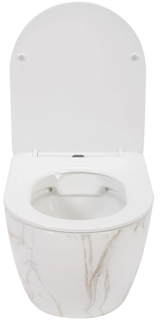 WC csésze Rea Carlos Slim Rimless Aiax Shiny