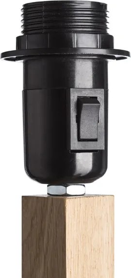 RENDL WOODY asztali lámpa tölgy 230V LED E27 15W