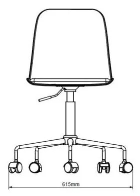Szürke irodai szék - Unique Furniture