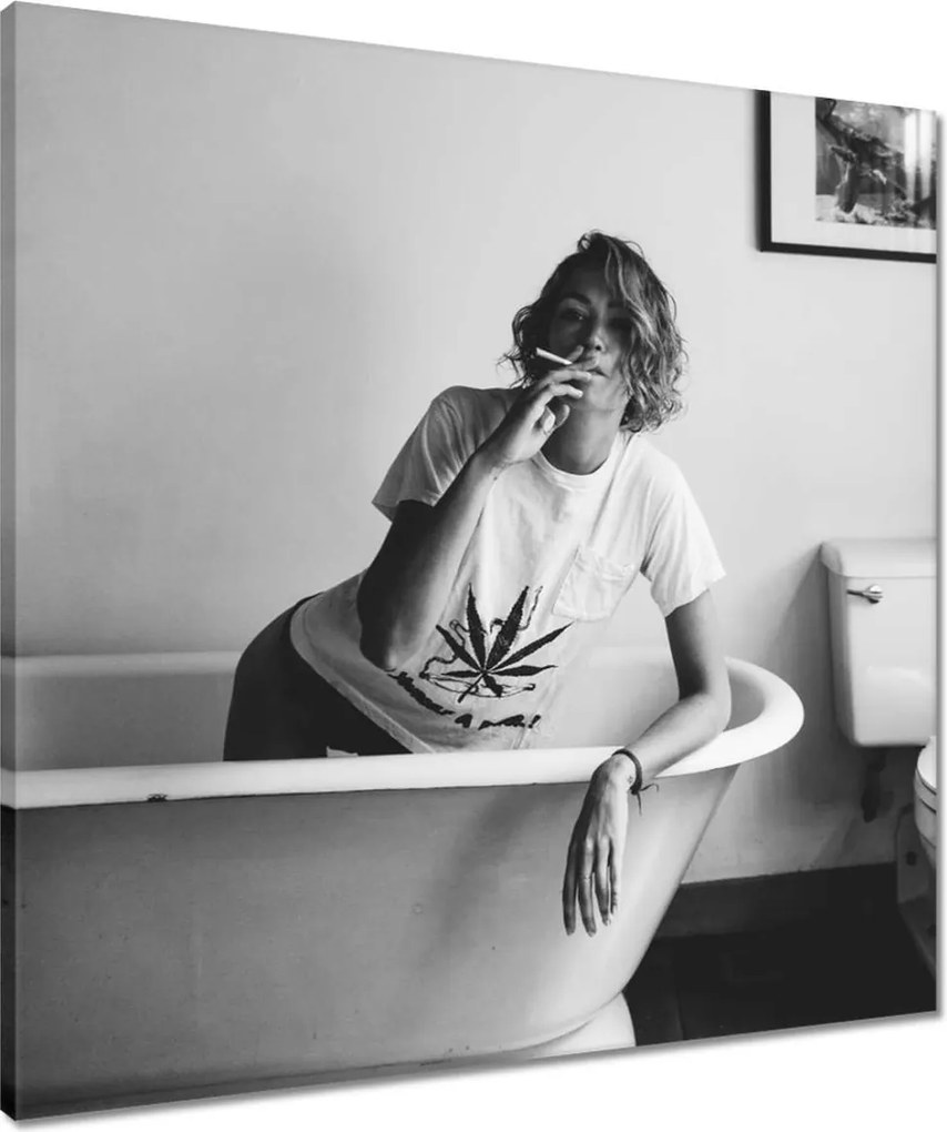 Vászonkép 60x60 Csinos nők Csajok Nagymamák