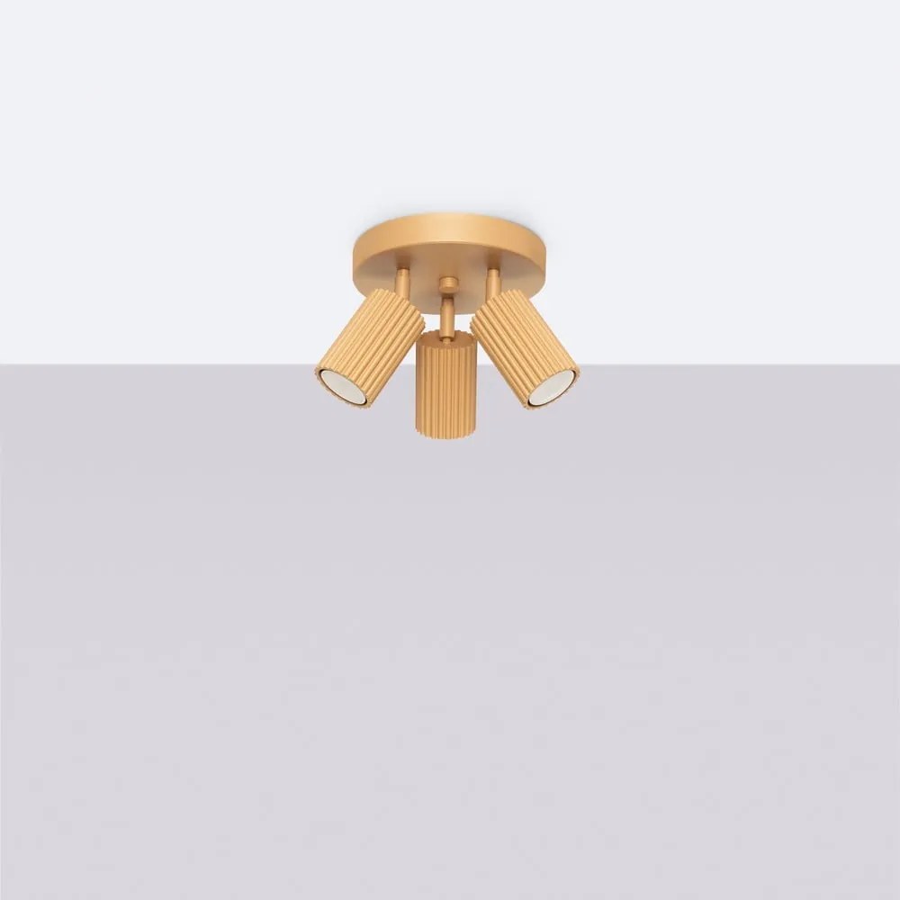 Aranyszínű spotlámpa Gleam – Sollux