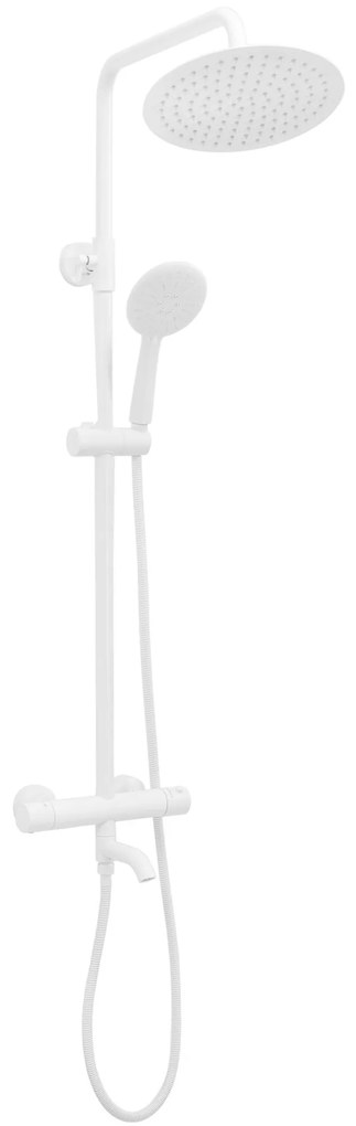 Termosztátos zuhanyszett Rea Lungo White Matt