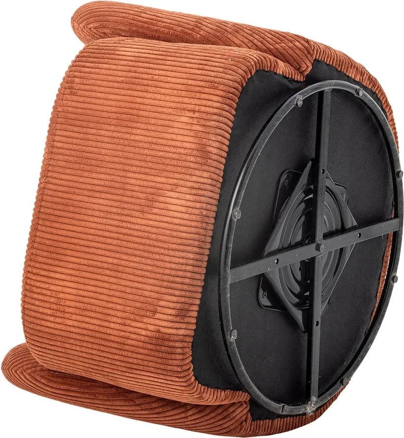 Narancssárga kordbársony füles fotel Pradi – Bloomingville