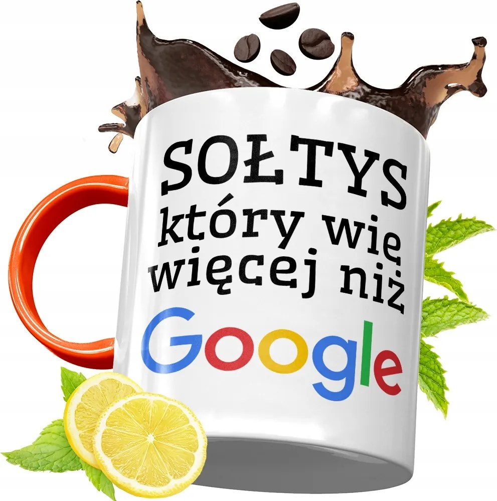 Narancssárga Bögre Soltys Ajándék fényképes nyomtatással