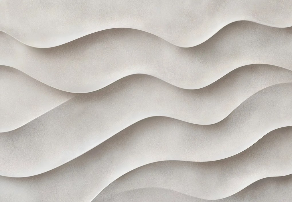 Fotótapéta - 3D hullámok (147x102 cm)
