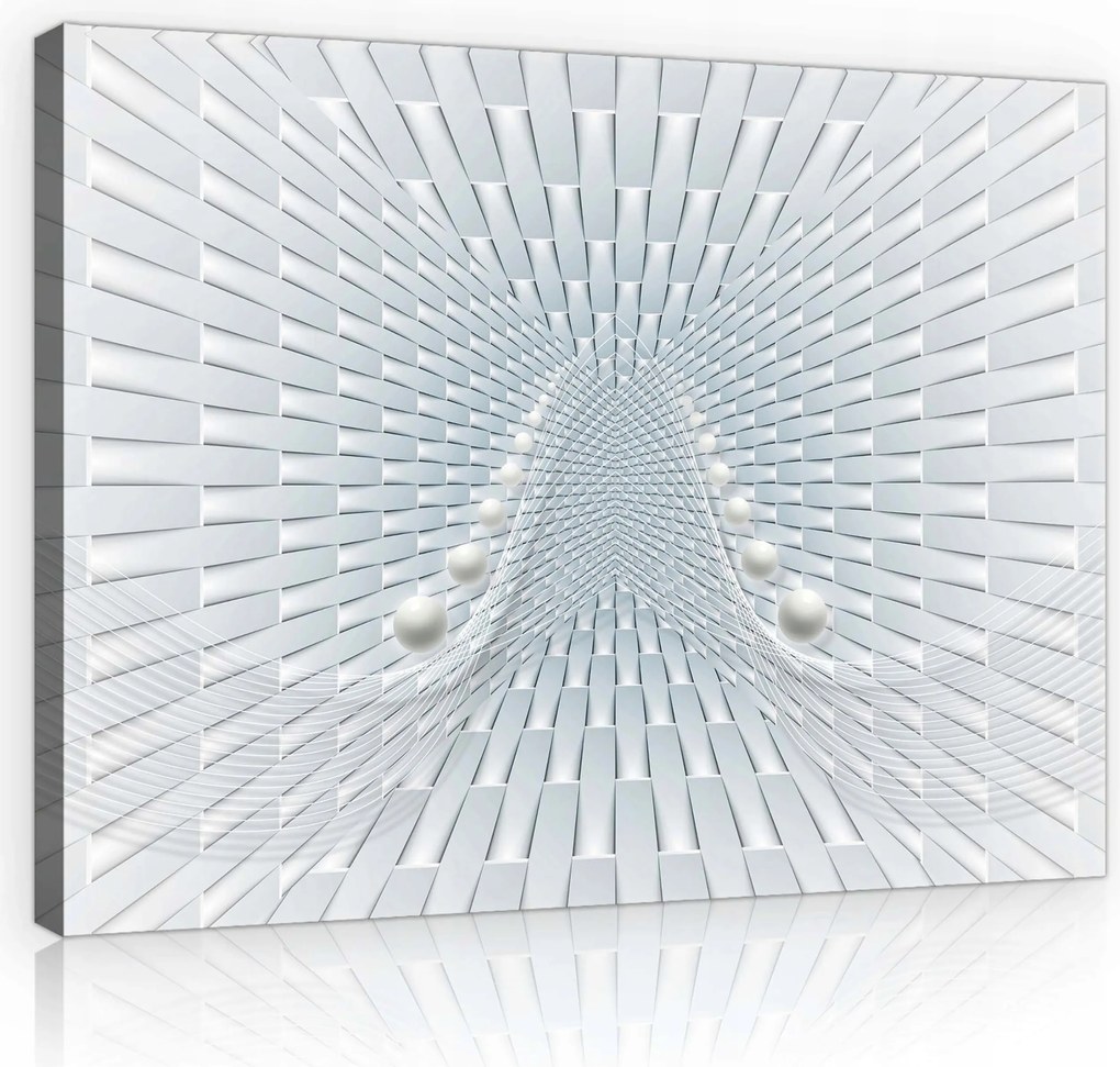 Vászonkép 60x40 Geometrikus Perspektíva Loft stílusban Optikai illúzió az irodába