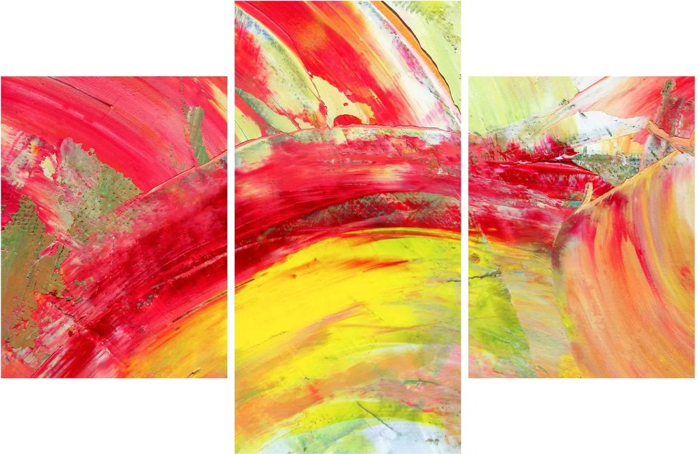 Absztrakció kép - festmény (90x60 cm)