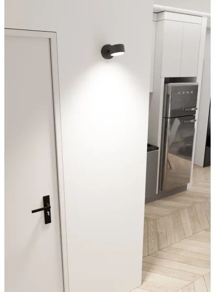 Fali lámpa SORA 1xGX53/12W/230V fekete