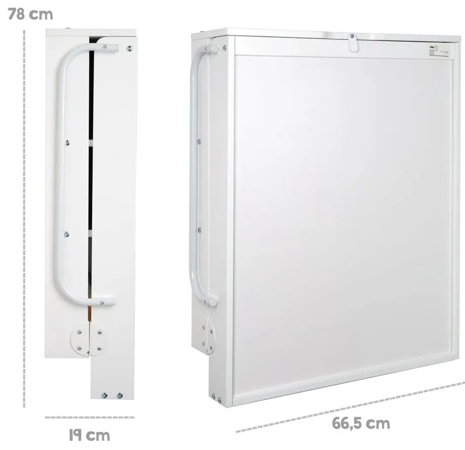 Fehér fali pelenkázó Vogeltanz – Roba