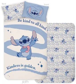 Disney Lilo és Stitch, A csillagkutya Kindness gyerek, ovis ágyneműhuzat 100×135 cm, 40×60 cm