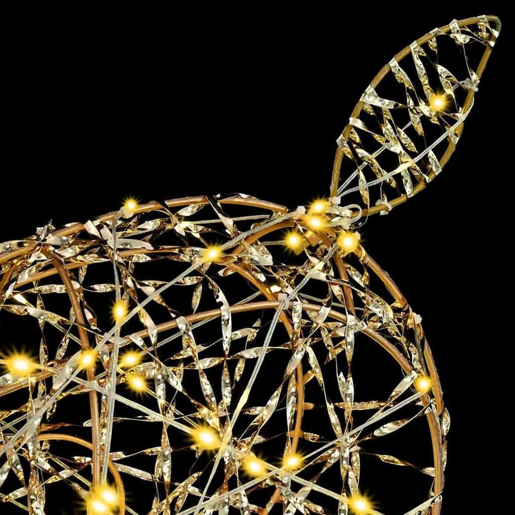 vidaXL 3D rénszarvas 250 LED-del Meleg fehér 180 cm PET