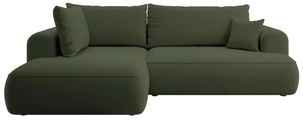 Sarokkanapé Olivo II (B) (zöld + fekete). 1099255