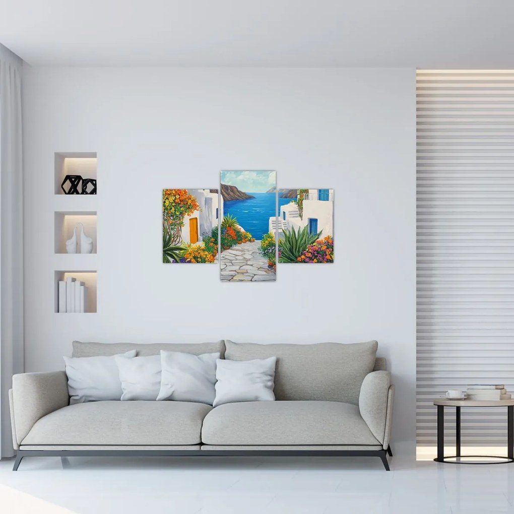 Kép - Görög sikátor (90x60 cm)