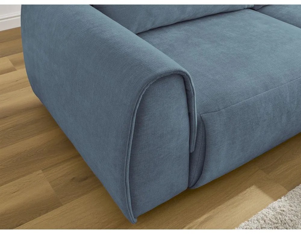 Kék sarokkanapé Aden – Bobochic Paris