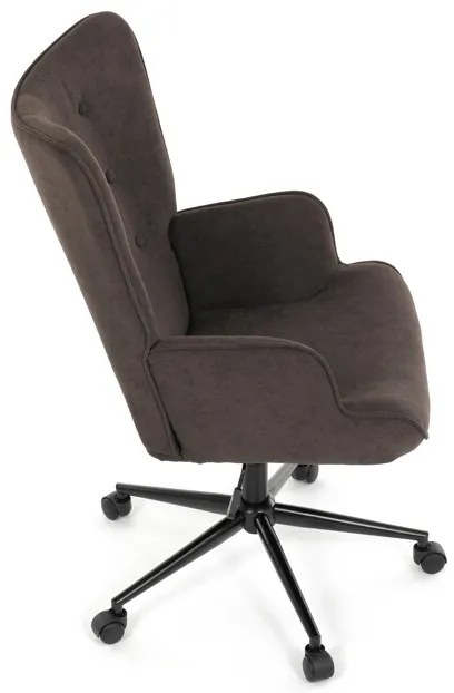 Barna Szövet Irodai Főnöki Szék. AK-491 DBR2