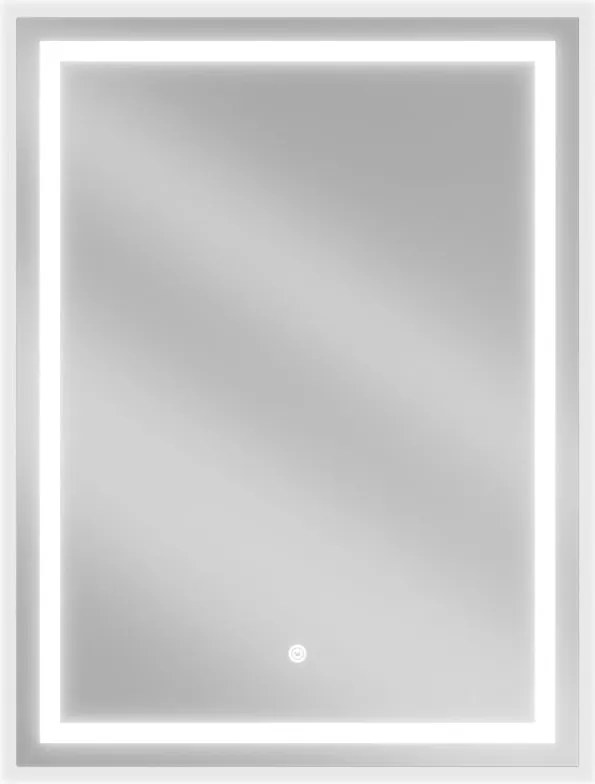 Mexen Miko fürdőszobai megvilágított tükör 60 x 80 cm, LED 6000K, páramentes - 9819-060-080-611-00