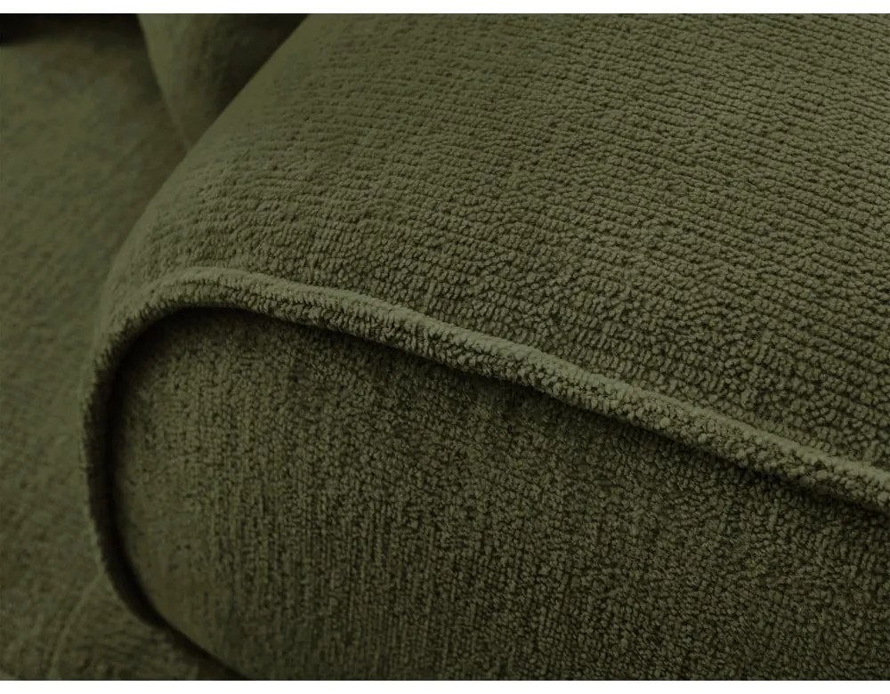 Zöld zsenília kanapé 237 cm Whesley – Bobochic Paris