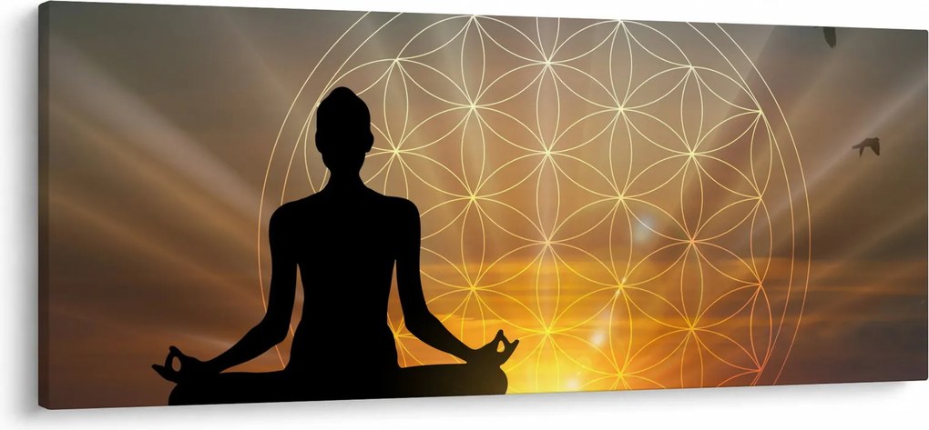 A meditáció képe (120x50 cm)