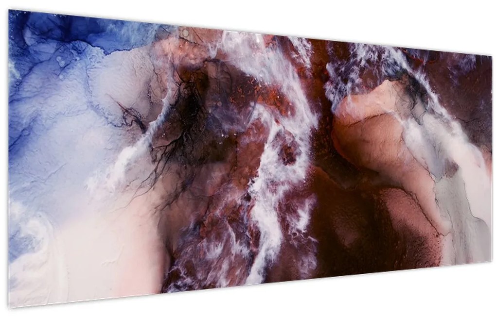 Kép - Lila márvány N⁰3 (120x50 cm)