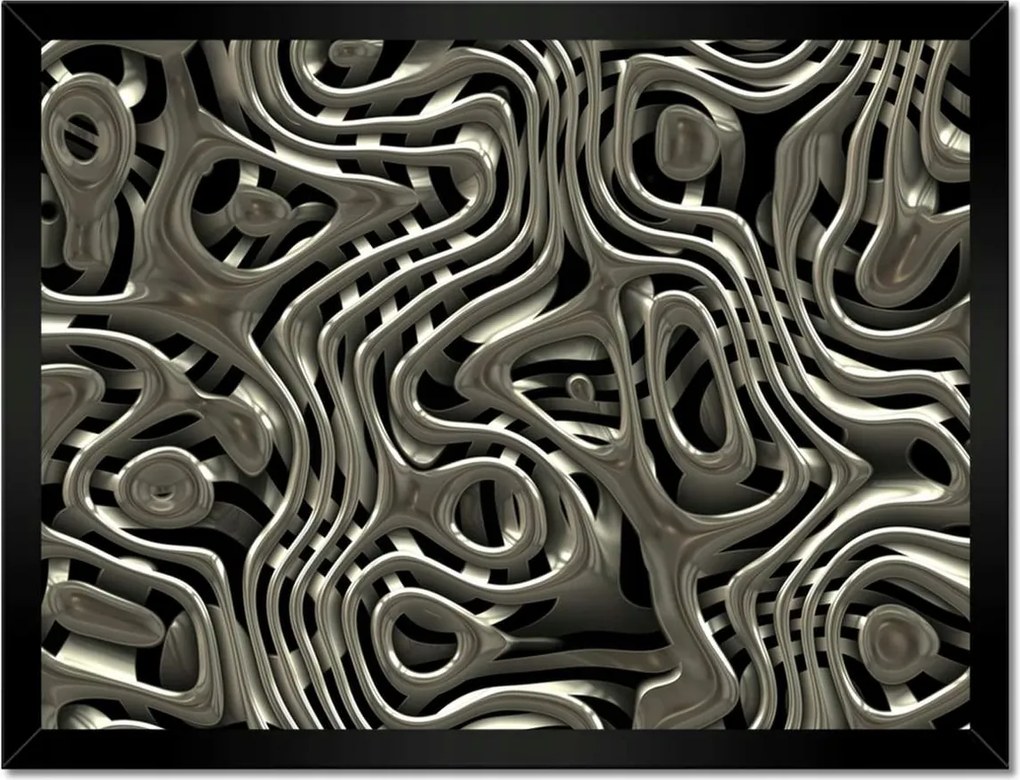 Poszterek keretben 40x30 Ezüst