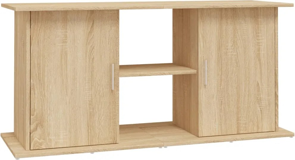 vidaXL sonoma tölgyfa akváriumállvány 121 x 41 x 58 cm rétegelt fából