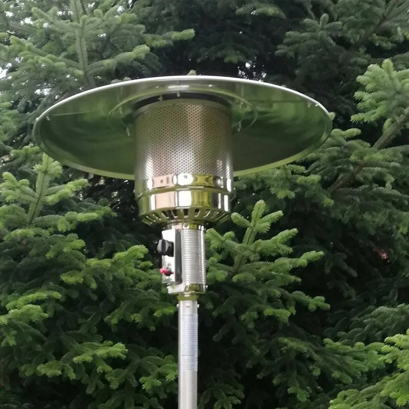 LO-P-6324 Gázüzemű Gomba Hősugárzó – Inox