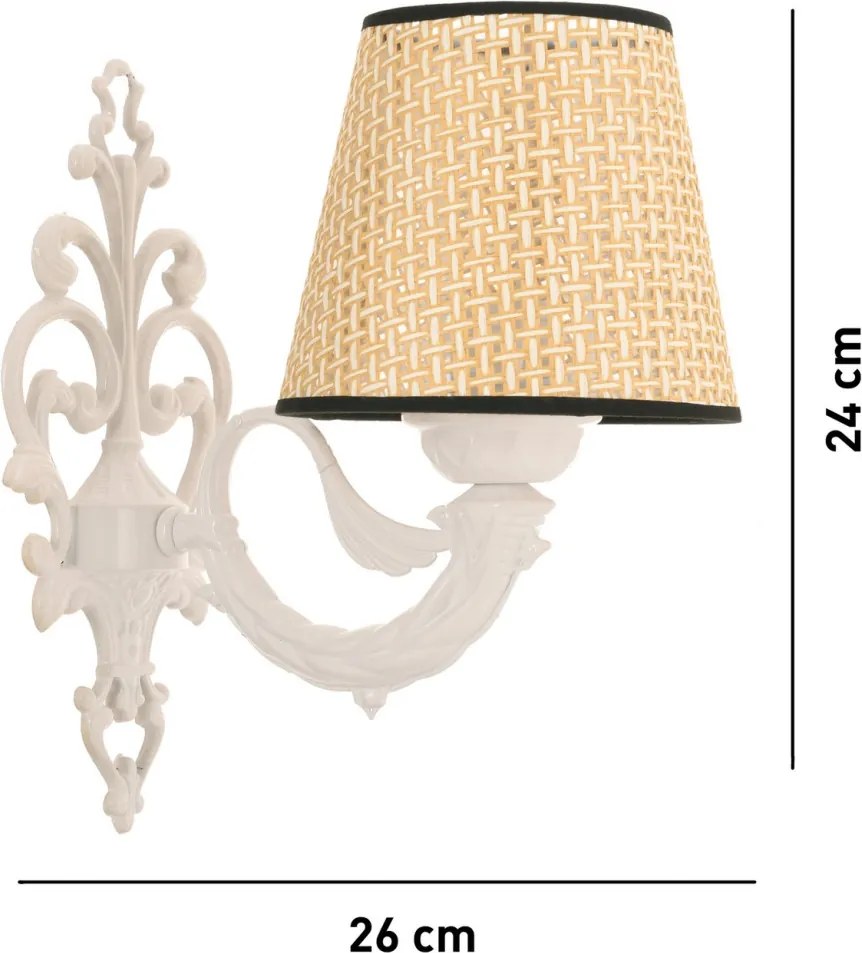 Lily Coral - Natural, White