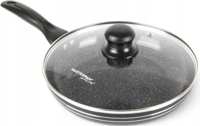 Márvány Serpenyő Non Stick Fedővel 24CM Méhsejt Masterpan