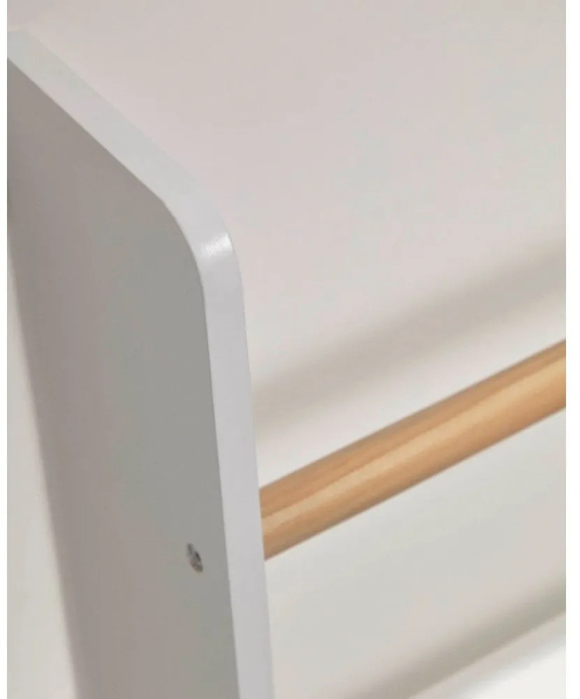 Fehér többszintes gyerek polc 50 cm Gopi – Kave Home