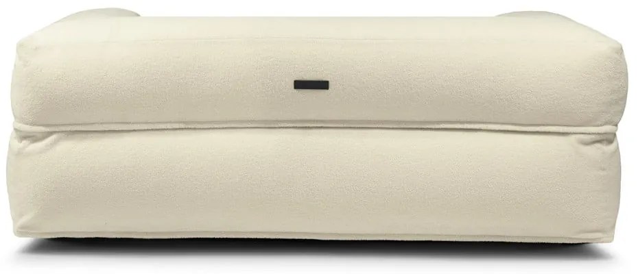 Krémszínű buklé babzsákfotel Sofa MooG – SLOWDOWN