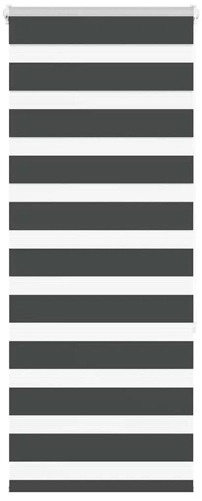 zebrafüggönnyel fekete szövetszélesség 60,9 cm poliészter