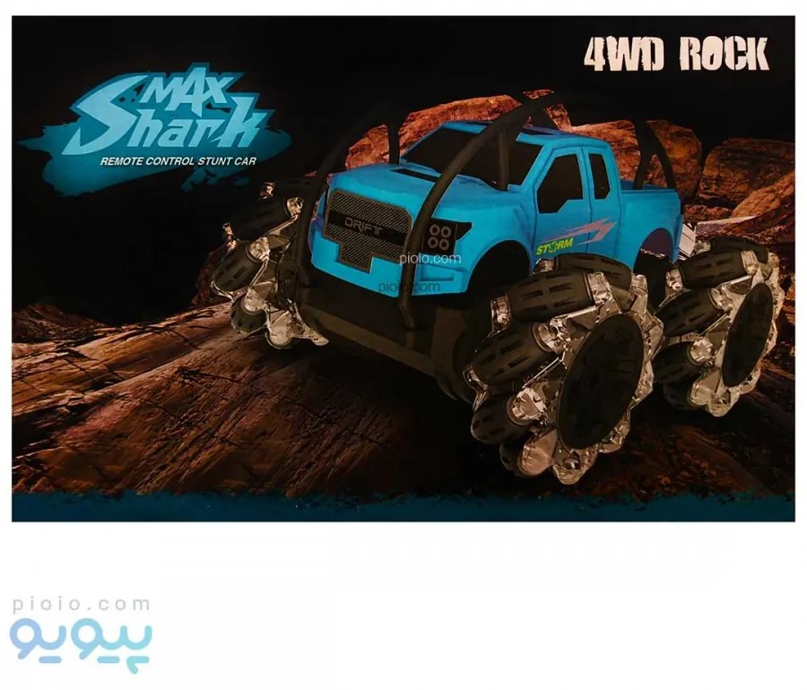 Max Shark Távirányítós Bukfenc Átfordulós Rc Távirányítós Pick Up Autó