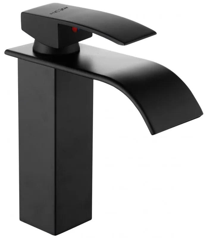 Mexen Aries mosdócsaptelep, fekete - 744800-70