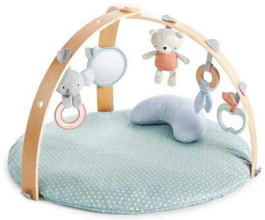 Ingenuity - Baba játékszőnyeg LOAMY menta/szürke