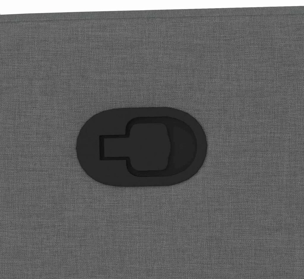 vidaXL Masszázs Fotel Sötétszürke 69 x 86 x 100 cm szövet