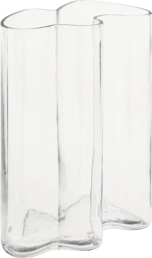 Virágváza Üveg Hosszúkás Átlátszó 19 X 11,5 X 25 CM